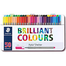 Staedtler Triplus Fineliner 42 Color Chart Www