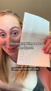 Behind the scenes of choreographing a line dance @Adam Mac working