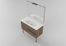Das schwergewicht aus poly und naturstein. 3d Furniture Wash Basin Base Unit 100x460x740cm Roca
