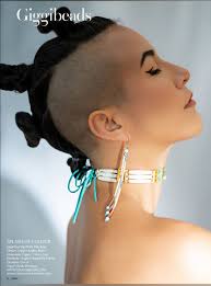 Posted @withregram • @bearslair_tv A sincere thank you to @Valerie  Davidson-Oar of Giggy's Beads Boutique for the contribution of her  exquisite hand crafted earrings, which both Geena Jackson and Tabatha Bull  proudly