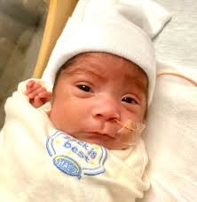 Meet Monday's Miracle! Sweet Kailani weighed 2 lbs. 3.7 oz. at birth. She  was born