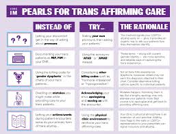 In order to navigate out of this carousel please use your heading shortcut key to navigate to the next or previous heading. 5 Pearls On Transgender Health Gender Affirming Care Episode 1 Core Im Podcast