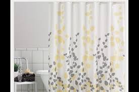 Yellow And Grey Shower Curtains Yellow Bathrooms Yellow Shower Curtains Fabric Shower Curtains