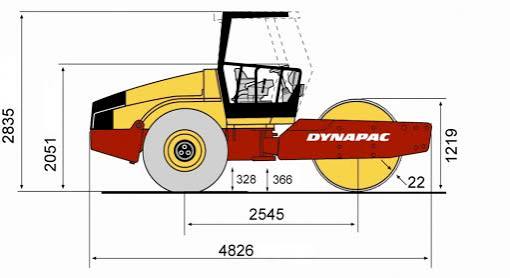 Dynapac CA182D Smooth Drum Roller