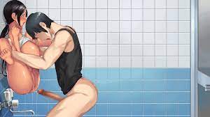 Anime porn in the shower gif