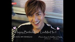 The idol, who acted in the recent romantic fantasy television series the king: Happy 33rd Birthday To Lee Min Ho 2019 6 22 Pray For Me Through The Rain Youtube