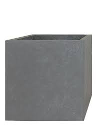 Fiberglas Blumentopf Kubel Cube 38x44x44cm Beton Grau In 2020 Pflanzwerk Pflanzkubel Pflanzen