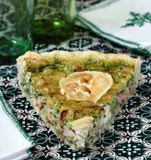 Quiche Aux Epinards Chevre Lardons Raisins Et Pignons Recette Quiche Epinard Recettes De Cuisine Lardon