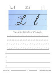 Check spelling or type a new query. Cursive L Learn To Write The Cursive Letter L My Cursive