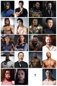 Where is johnny cage in the new mortal kombat movie? The Mk Movie Cast Thus Far Mortalkombat