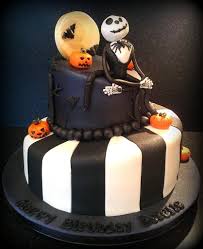 Nightmare before christmas wedding cake. Nightmare Before Christmas Birthday Cake Cake By Kelly Cakesdecor