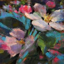 Spring Blush Art Print By Jennifer Evenhus Pastell Malerei Hortensien Malerei Pastellkunst