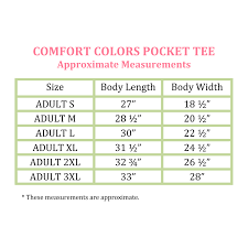 Monogrammed Comfort Colors Pocket T Shirt Melon