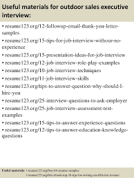 Cv examples see perfect cv samples that get jobs. Top 8 Outdoor Sales Executive Resume Samples