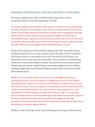 Jelaskan pencapaian uni soviet dalam pengembangan teknologi luar angkasa pada masa perang dingin. Kebaikan Penerokaan Angkasa Lepas Buat Malaysia