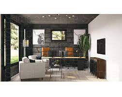 Waudle On Etsy Living Room Green Living Room Design Decor Empty Rooms Interior