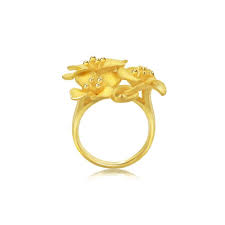 Chinese Wedding Collection Floral 999 9 Gold Ring Chow Sang Sang Jewellery Eshop Jewelry Rings Chinese Wedding
