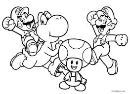 Push pack to pdf button and download pdf coloring book for free. Super Mario Coloring Pages Gallery Whitesbelfast