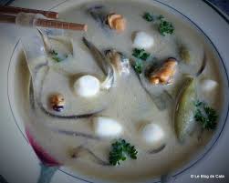 Le Blog De Cata Soupe Curry Laksa Aux Fruits De Mer Fruits De Mer Soupe Asiatique Soupe