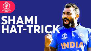 Mohammed Shami Hat Trick To Win The Match Icc Cricket World Cup Youtube