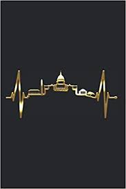 Manhattan's tallest building in 1920, the woolworth building, at 792 feet, is nearly a thousand feet shorter than the highest skyscraper in 2020, one world trade center, at 1,776 feet. Amazon Com Washington D C Skyline Notebook Washington D C Skyline Heartbeat Heart I Love Washington Dc Ruled Paper 120 Lined Pages 6 X 9 Amazing Washington Gift For America Lovers 9798556864634 Notebook For Washington