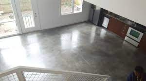 Sealed Concrete Floors Vs Polished Concrete You Can T Tell The Difference Just By Looking At The Floor Sealed Co Flooring Seal Concrete Floor Concrete Floors