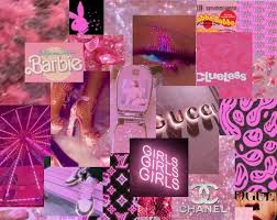 Whether it is for your phone or desktop computer, we've got you covered! Pink Baddie Aesthetic Collage Wallpaper Laptop Dierenambulanceverhalen