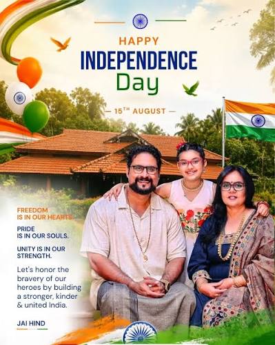 Wishing everyone a very Happy Indian Independence Day! 🇮🇳, None of us choose our nationality before birth. it is shaped by our roots, our heritage, and destiny. Patriotism is a personal choice, and it ...