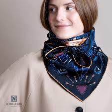 Pañuelo de seda francia 90