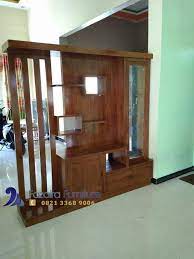 Order sekarang » sms : Harga Lemari Partisi Minimalis Kayu Jati By Fazaira Furniture