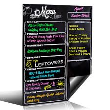 reactionnx magnetic menu board for