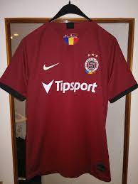 2021/22, third qualifying round, 1st leg. Sparta Praha Home Maillot De Foot 2019 2020 Sponsored By Tipsport