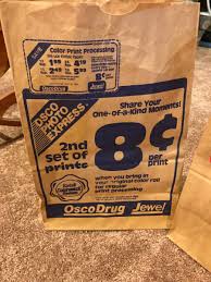 3 Bloomington Indiana Store Paper Bags 70's to 90's Osco Drug, Lowell's,  Marsh