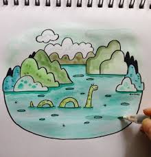 Rhianna Wurman On Instagram The Myth Or Legend Of The Loch Ness Monster Is It Real Or Is It Just Folklore Sea Monster Art Loch Ness Monster Monster Crafts