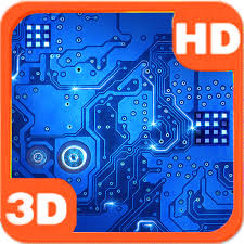 With tsf shell running as your current launcher/home app, tap the smart button then choose wallpaper. Circuit Board Of Digital Sparkling Ways Apk 1 0 0 Download Apk Latest Version
