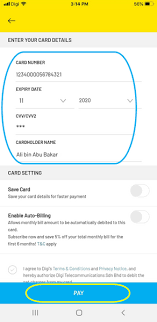 The date of issuance of the bill statement is dependent on when you first register for a mobile service plan with. Your Mydigiapp How To Pay Your Digi Bill