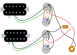 Note that the magnetic pickups and piezo pickup have their own equalizers, and that the piezo blend circuit is post‐ equalizer. Les Paul Wiring Diagram Humbucker Soup