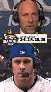 Ernie Clement continues to be a key contributor in the @bluejays offense.,  He earned John Smoltz’s #KingOfTheDiamond award after Toronto’s victory to  force Game 7. Sponsored by @bmwusa #BMWCertified ...