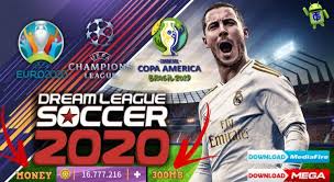 Dream League Soccer 2020 Mod Apk Obb Data Money Update Download Apk Games Club Real Madrid Team League Soccer