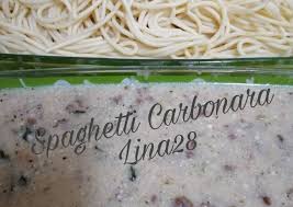 Yang membuat spaghetti carbonara ini begitu spesial menurut admin terletak pada saus spaghetti nya yang begitu creamy dan kental untuk melelehkan lidah. 4 Langkah Resepi Spaghetti Carbonara Yang Mudah