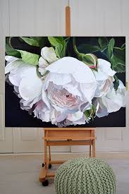 Huge sale on flowers paintings now on. Desdemona Sold Jenny Fusca Paintings Sydney Artist Oil Painting Flowers Flower Art Painting Canvas Art For Sale