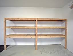 Built in shelf update from hawthorne and main. Best Diy Garage Shelves Attached To Walls Ana White