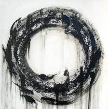 One easy and simple way to get started is with circle painting. Large Contemporary Abstract Circle Paint Painting By Holly Anderson Artmajeur