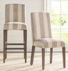 Siems Upholstered Parsons Chair In Taupe Cream Upholstered Dining Chairs Bar Stools Parsons Chairs