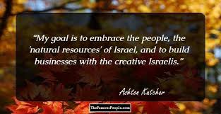 Image result for ashton kutcher Israel