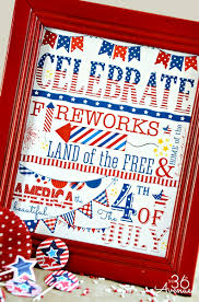 Main photo galleries june 2015 to present. 4th Of July Free Printable The 36th Avenue