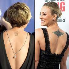 Oct 05, 2009 · the gothowitz deviation: Kaley Cuoco Grey Moth Upper Center Spine Back Tattoo Back Tattoo Tattoo Cover Up Tattoos