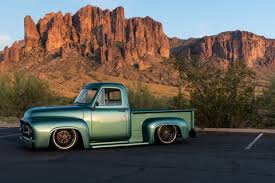 Image result for Gold Comet Green 1955 Truck