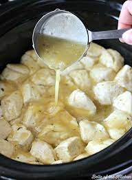 Slow Cooker Chicken And Dumplings Super Easy Recipe Chicken Crockpot Recipes Easy Slow Cooker Chicken Cooking Recipes