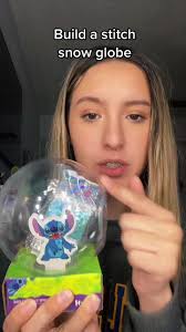 Stitch snow globe #autumnmonique